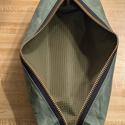 Waxed Canvas Dopp Kit